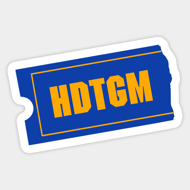 HDTGM Blockbuster Sticker by How Did This Get Made?